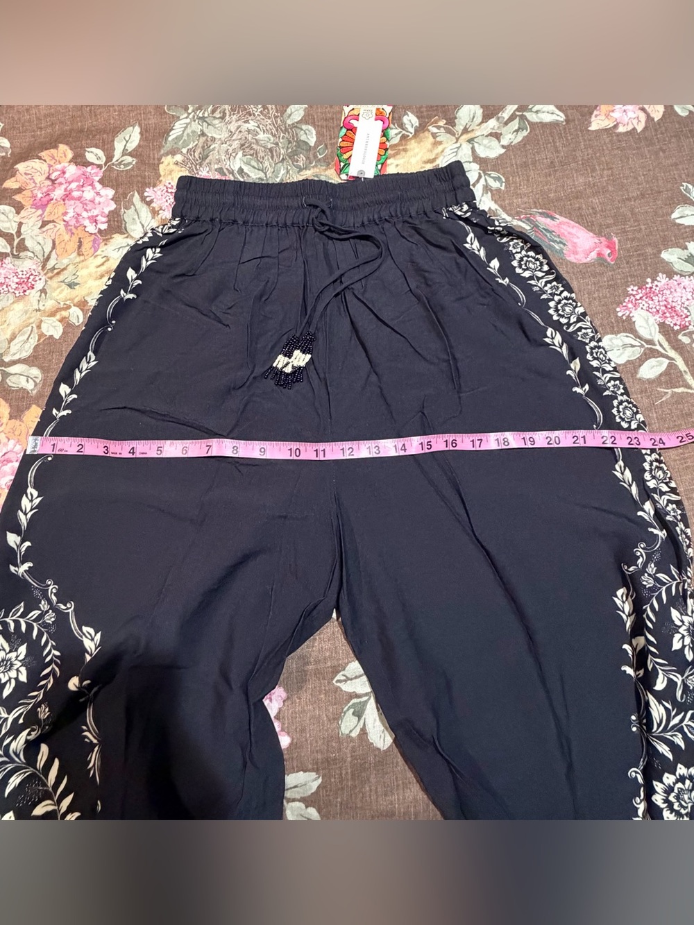 Farm Rio x Anthropologie Pull-On Printed Balloon Pants - Picture 9 of 9
